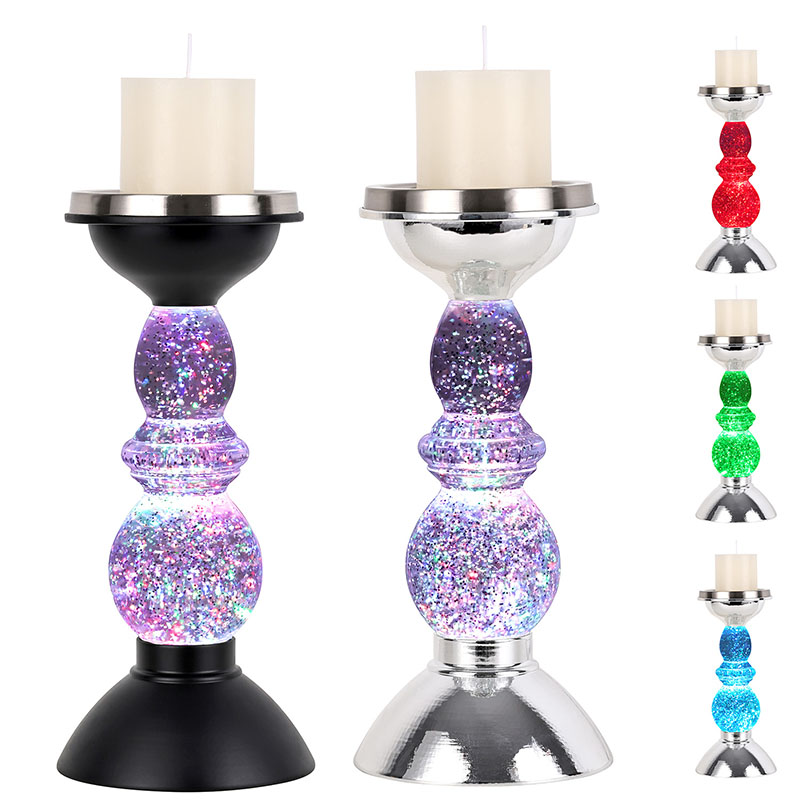 Dekoracyjne światło świecy w europejskim stylu