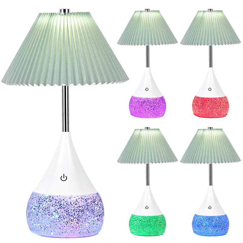 Lampka biurka LED z butelką RGB z butelką