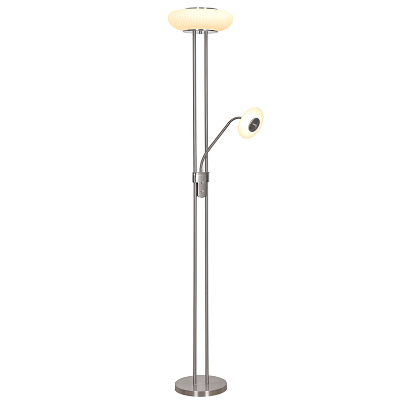 Lampa stojąca LED z podwójnym źródłem światła
