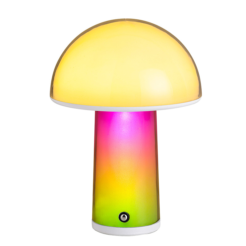 Lampa stołowa LED RGB zmieniająca kolor z baterią