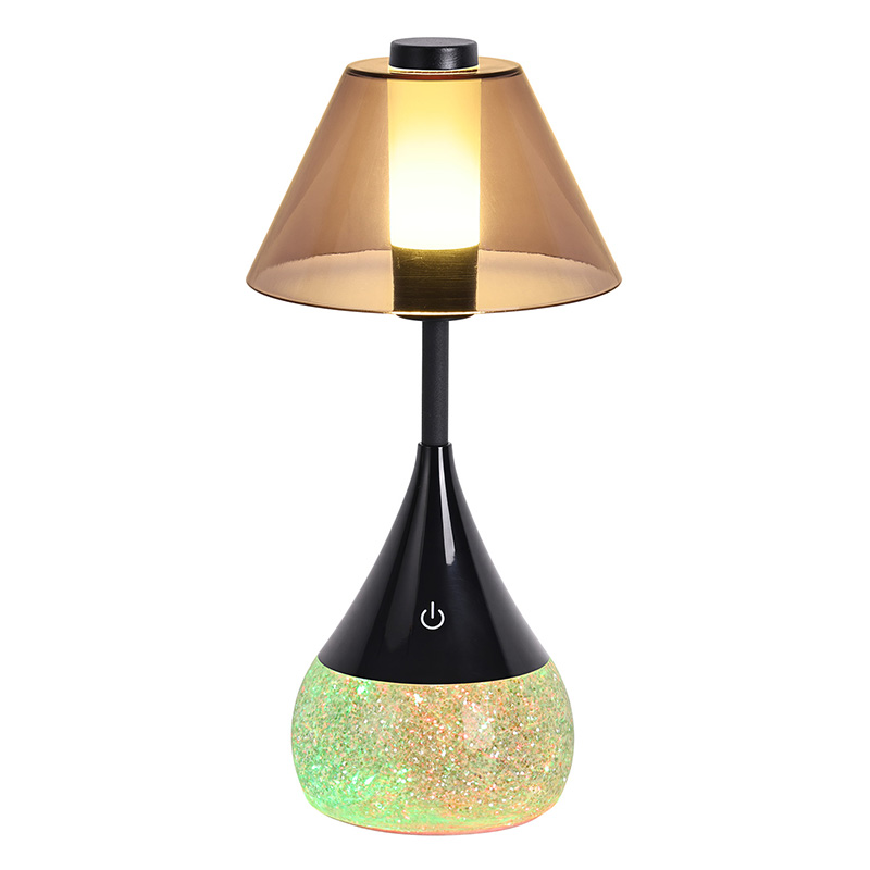 Lampa przepływowa grzybkowa z dynamiczną podstawą płynną