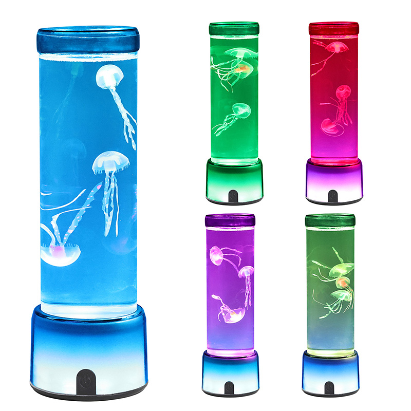 Nowo duża lampa meduz z pełną kolorową podstawą rotundity