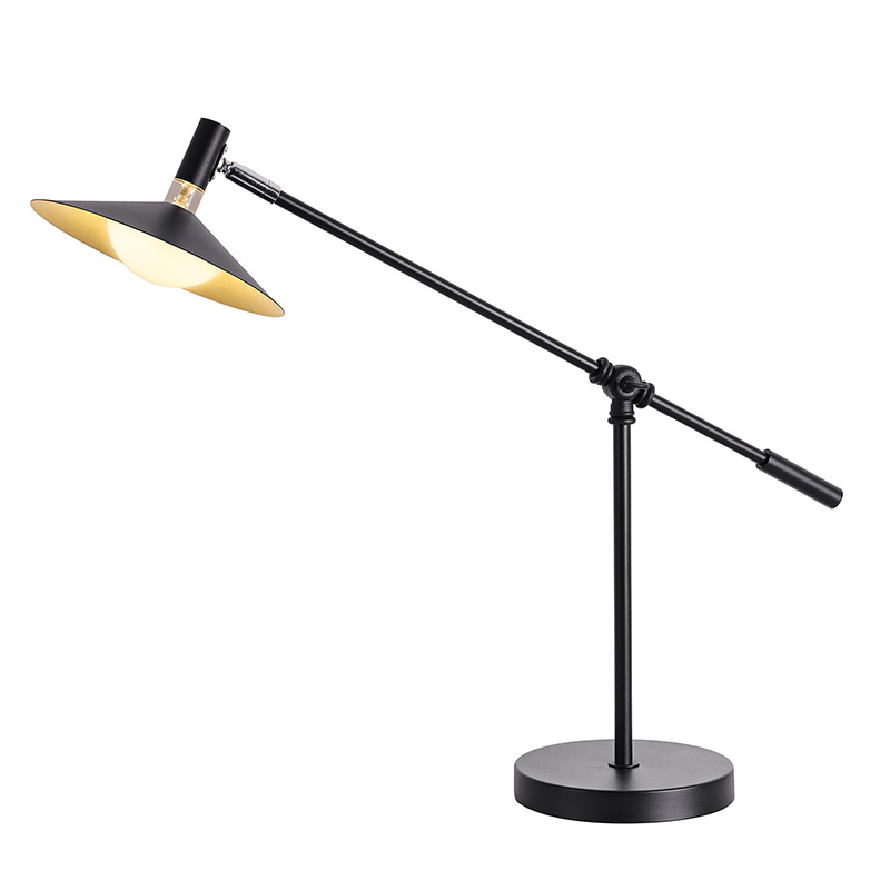 Wysokiej jakości, całkowicie metalowa lampa biurkowa