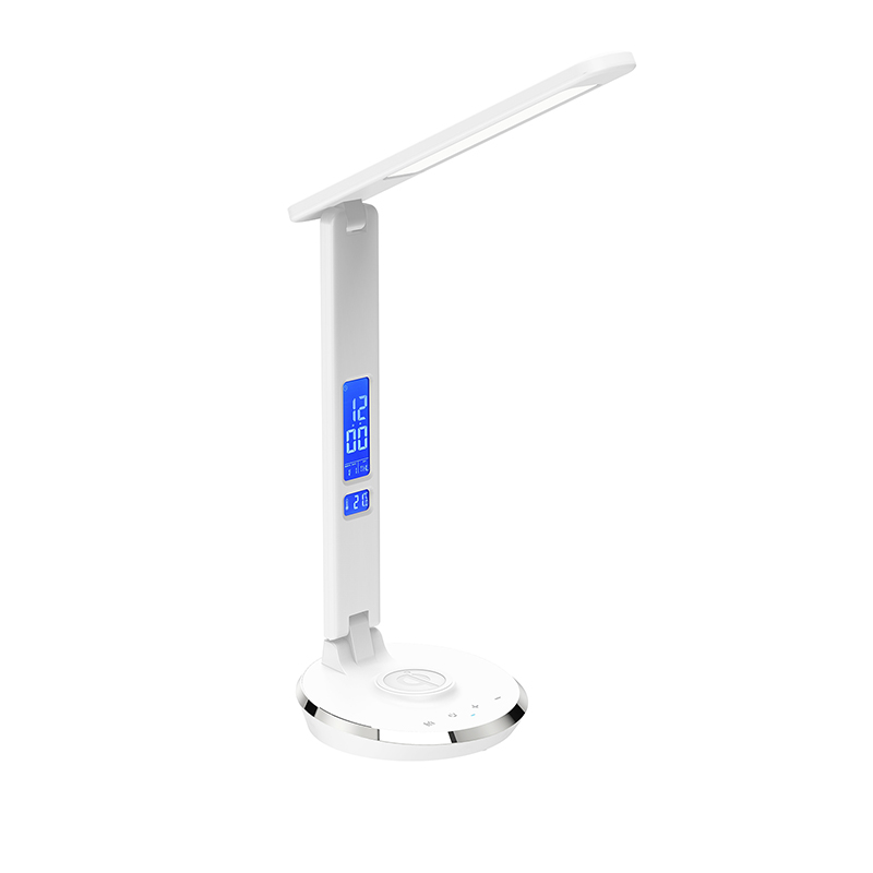Lampka biurka LED QI z bezprzewodową ładowarką