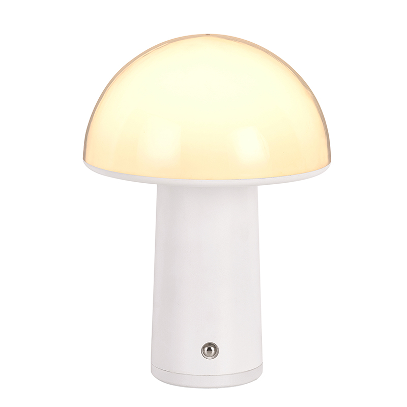 Ładowalna lampa stołowa w kształcie grzybka