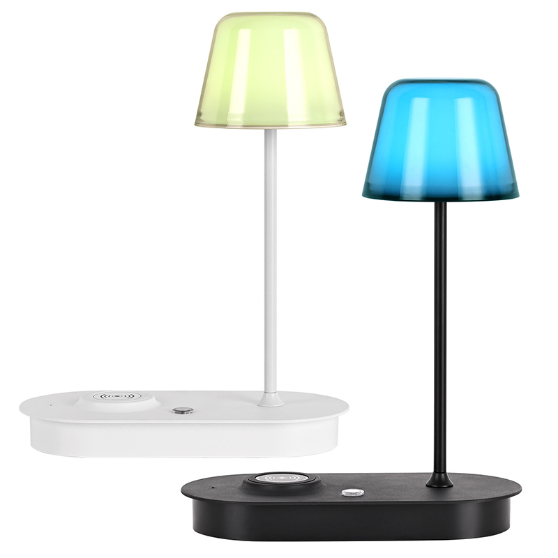 Bezprzewodowa lampka biurka z światłem RGB